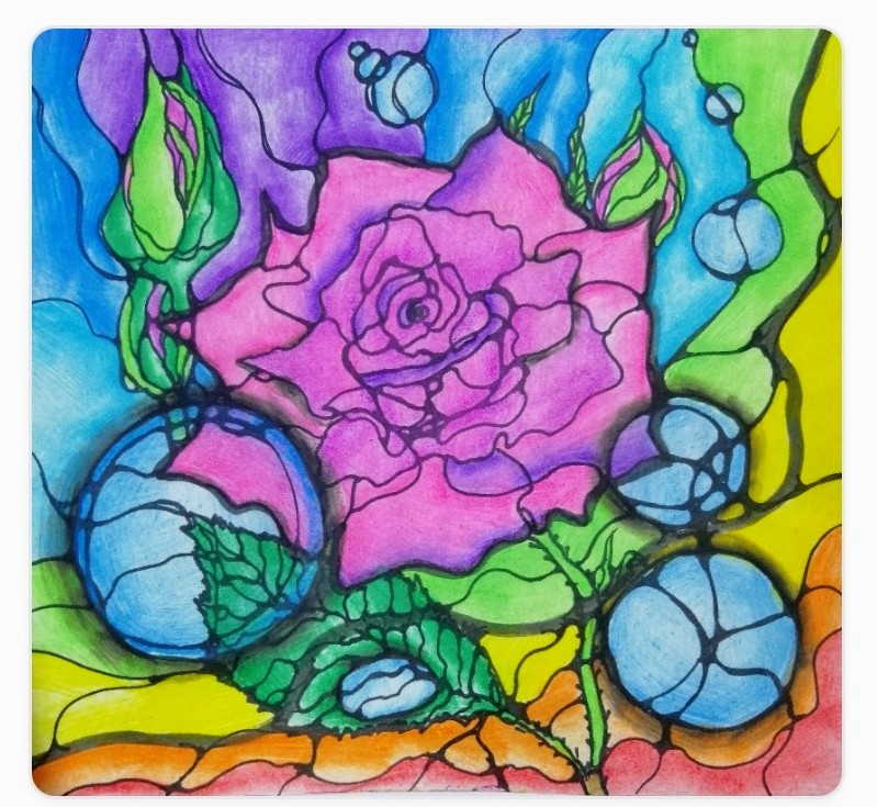 Руки-целители. День 1. Арт-техника. Рисуй цветы