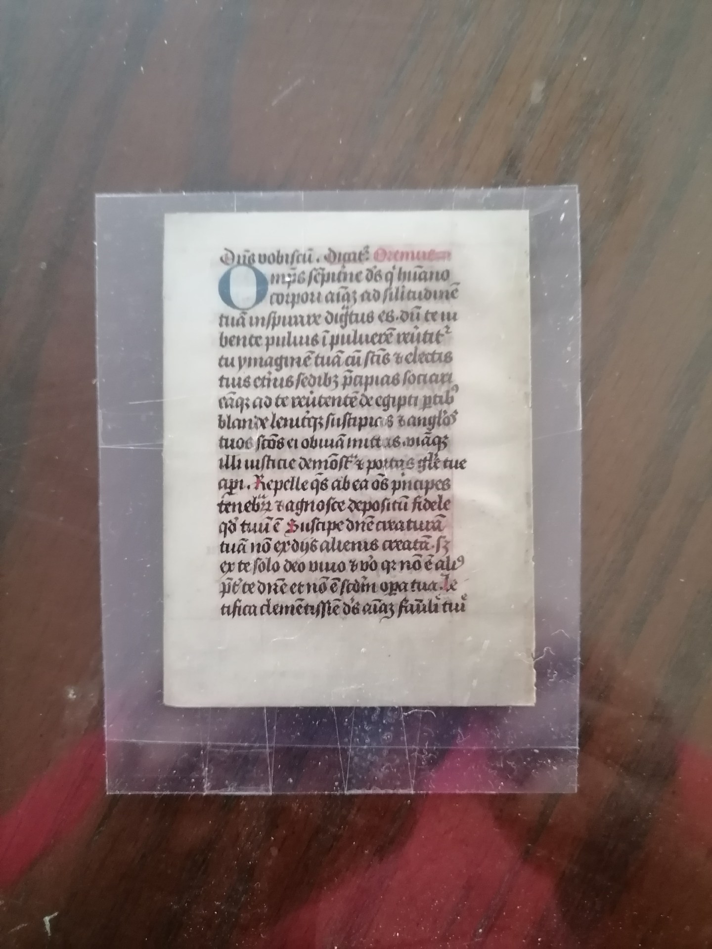 Средневековая рукопись 15 века из коллекции автора