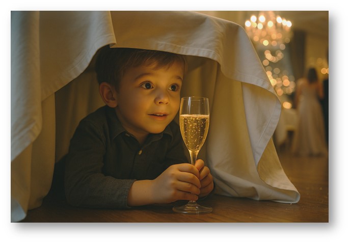 Под скатертью