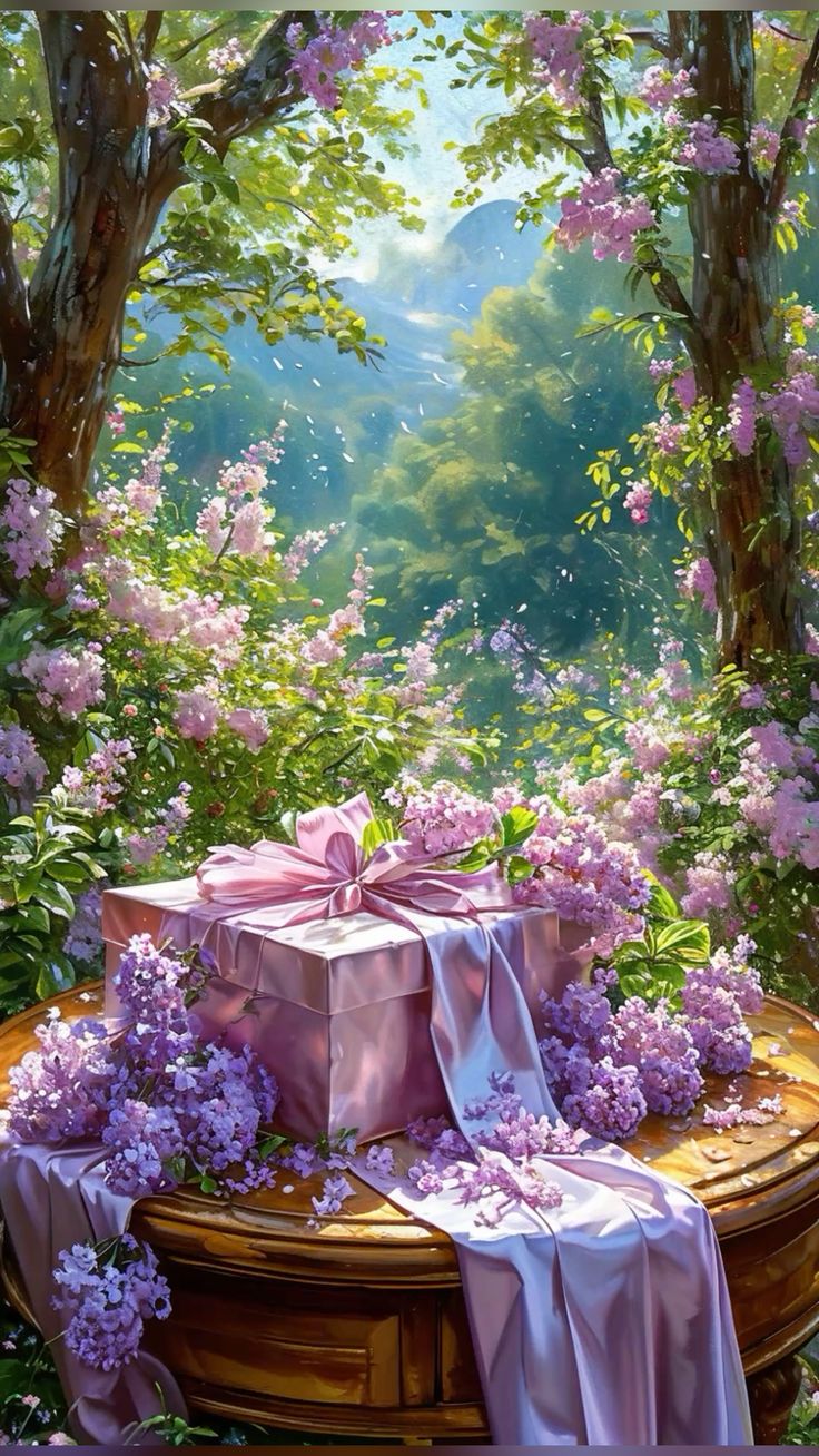 Цветущий мир. День Рождения