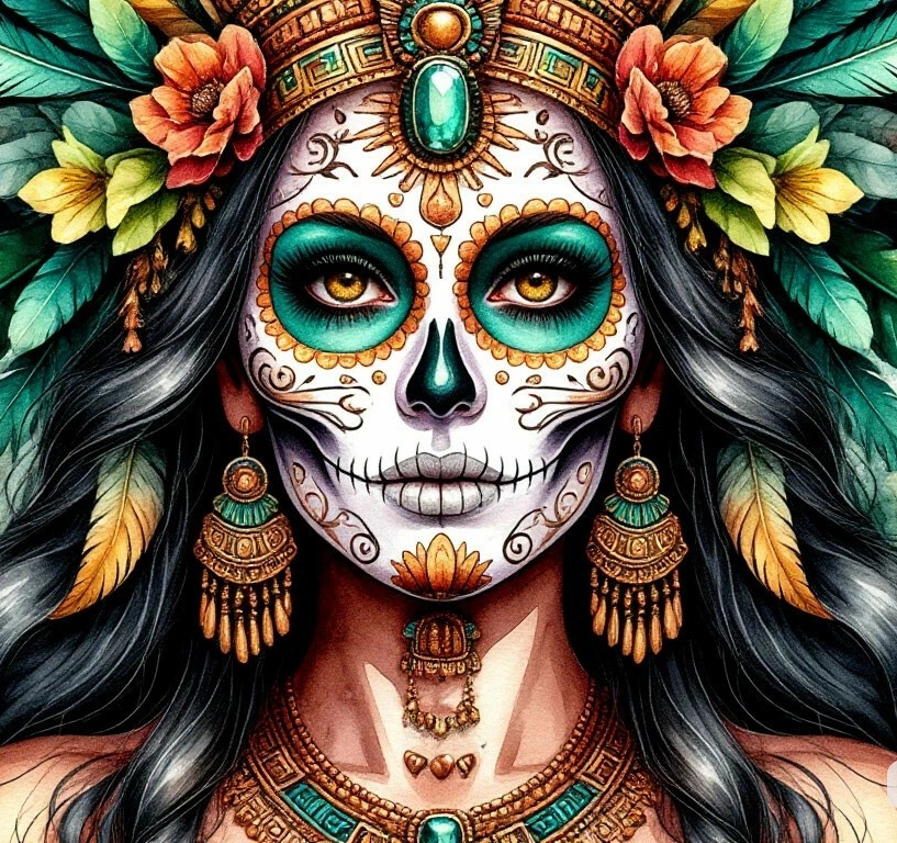La Calavera Catrina. D a de los Muertos