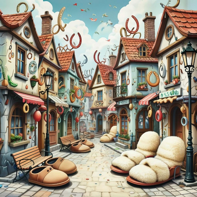 Подкова на удачу и тапки на защиту