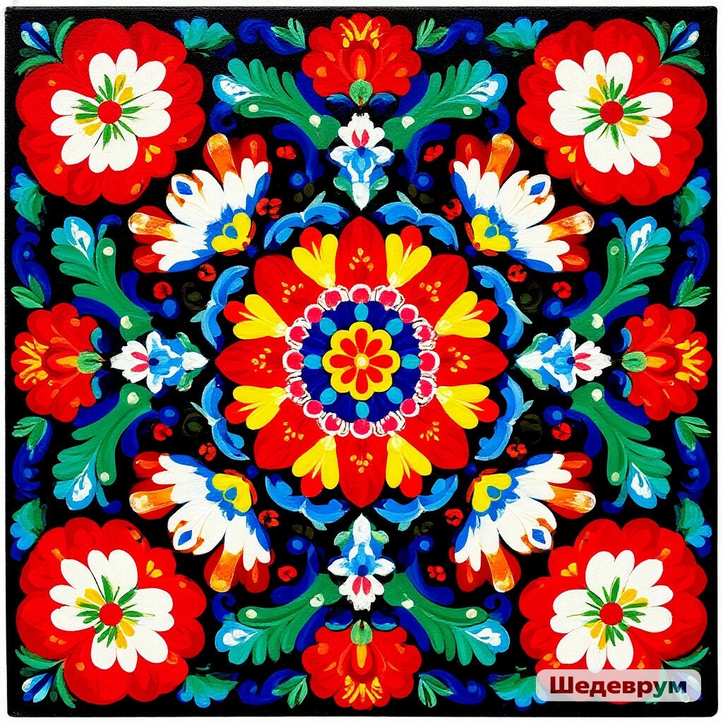 День 7. Рисование узоров-способ снятия напряжения