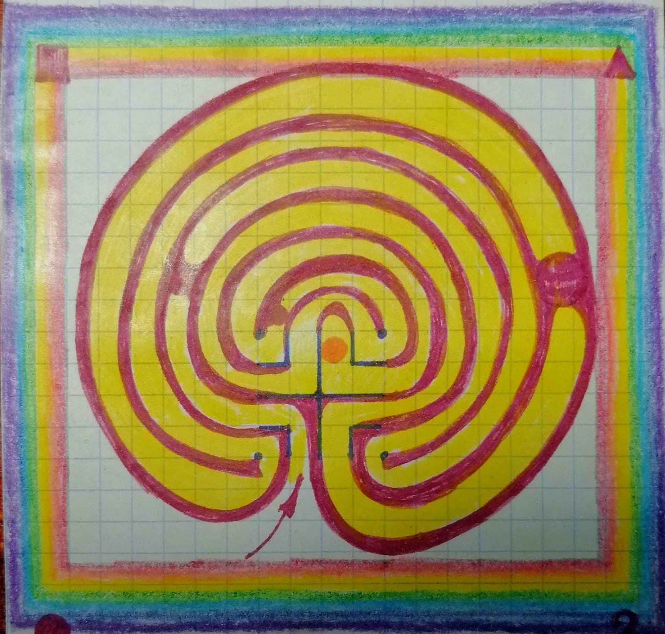 День 8. Рисование лабиринтов как способ вспомнить