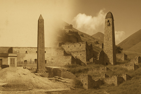 Обелиск Египта и Аьрда-БIогIам Чечни