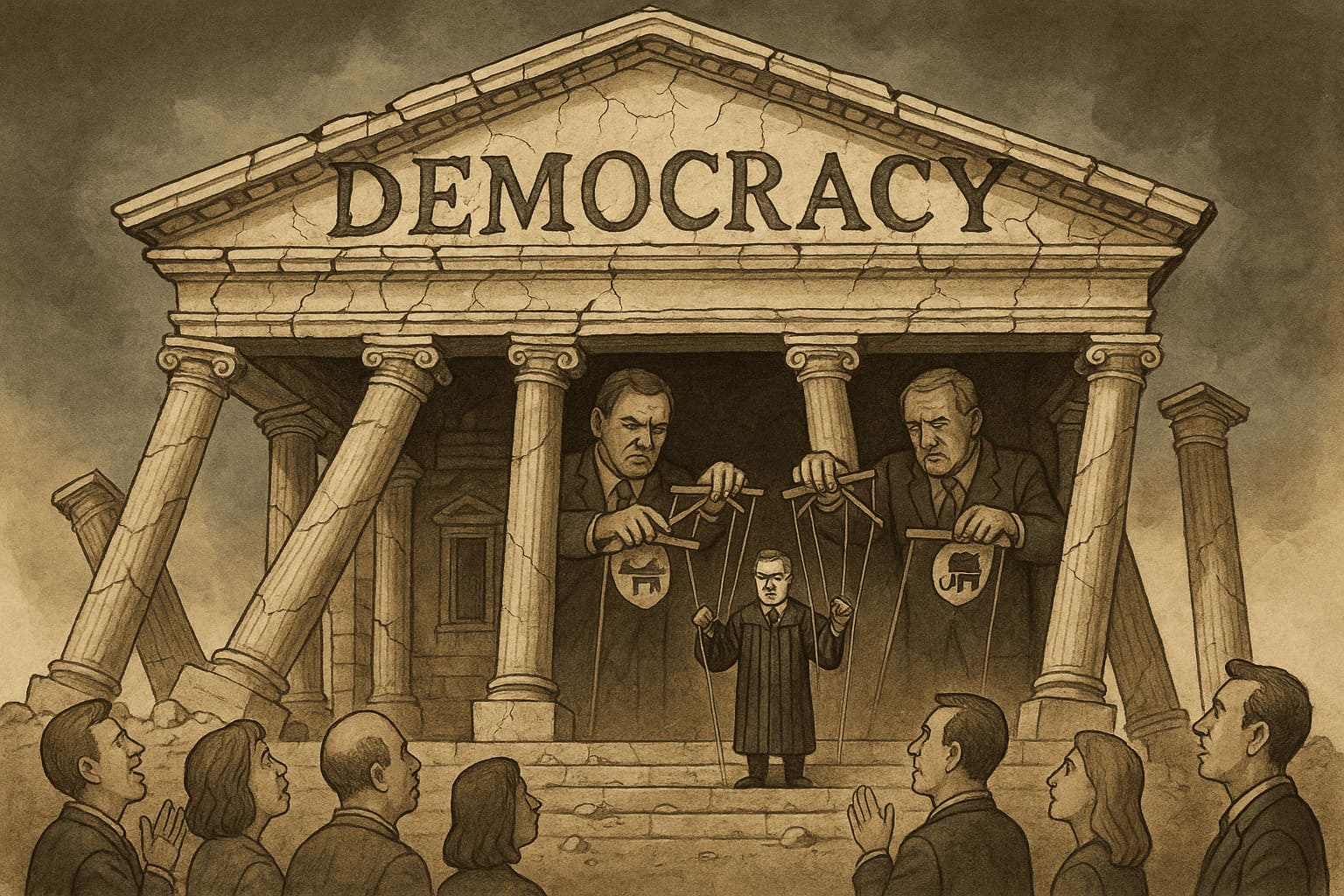 США демократия без опоры