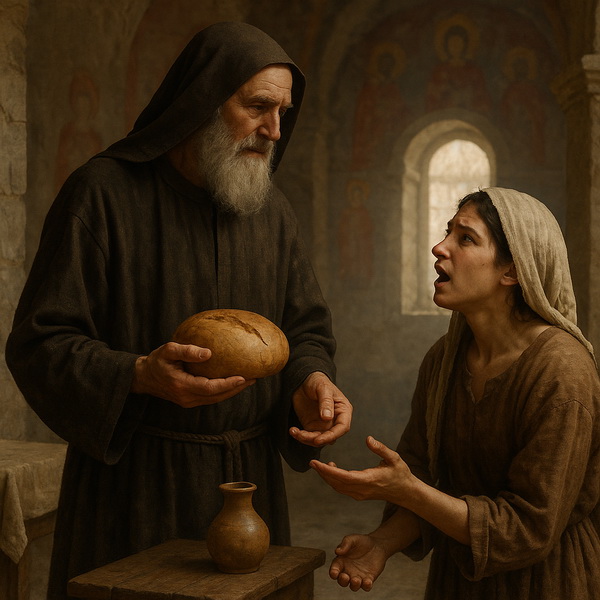 Притча о помощи с рассуждением