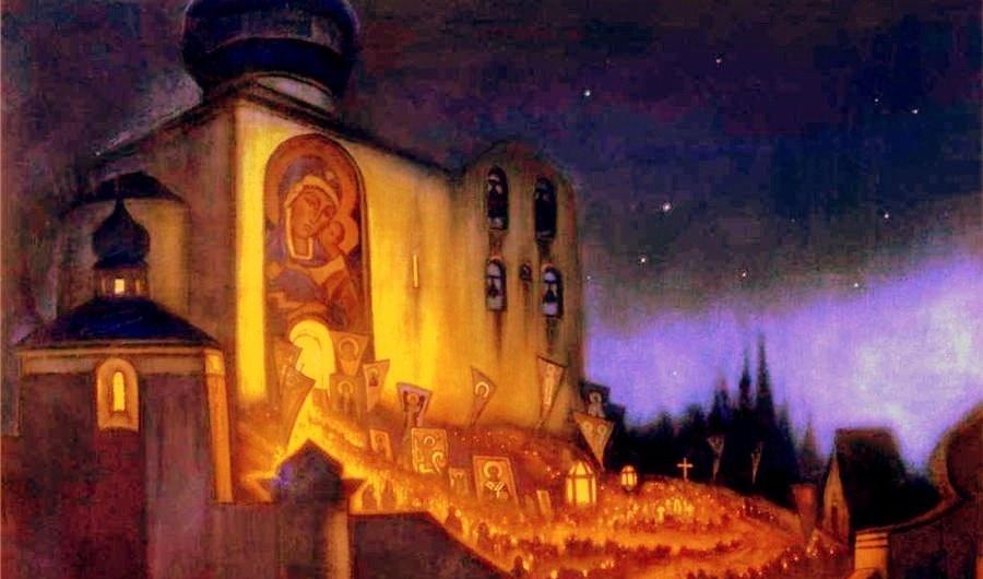 Ночь пасхальная над Русью