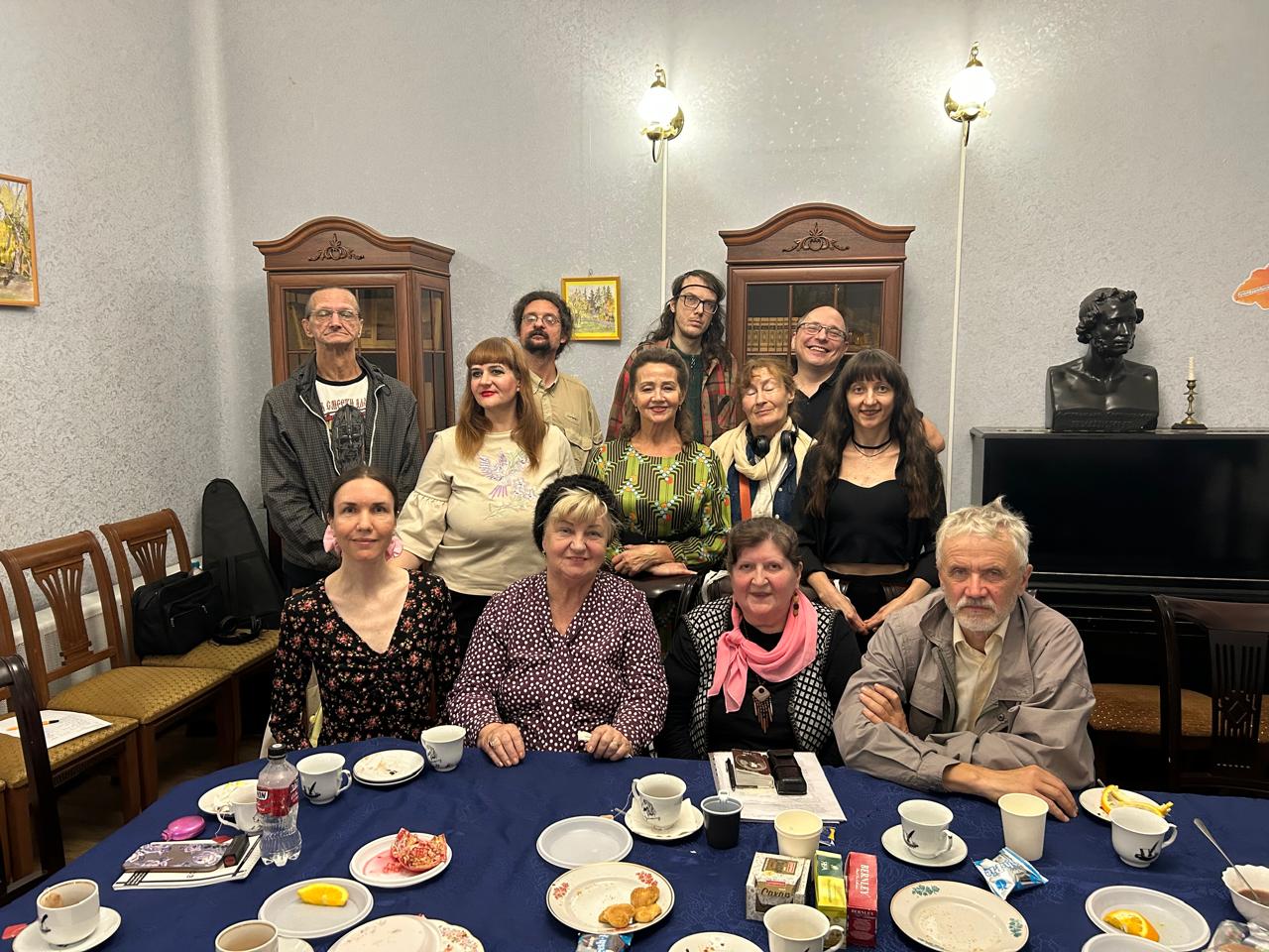 Наши Петербургские встречи в библиотеке