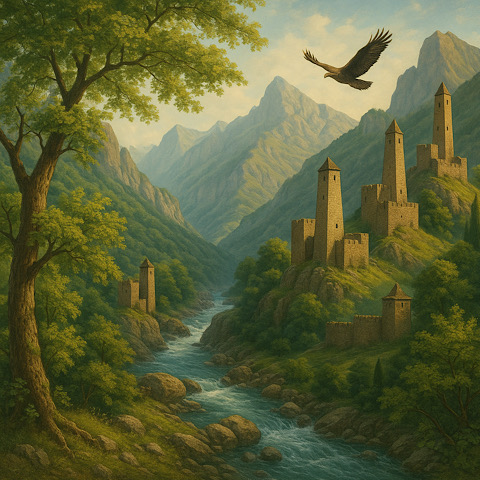 Га и гIа истоки чеченского языка в образе дерева