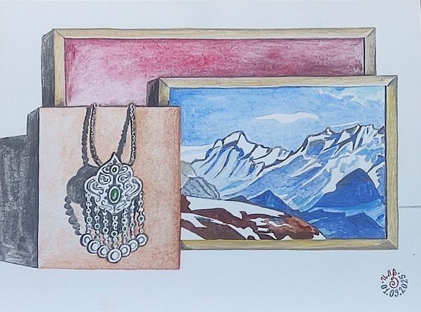 Брошь-амулет