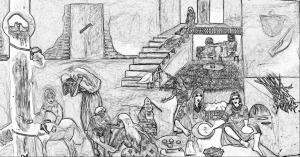 На лавочке у подъезда. ч. 25