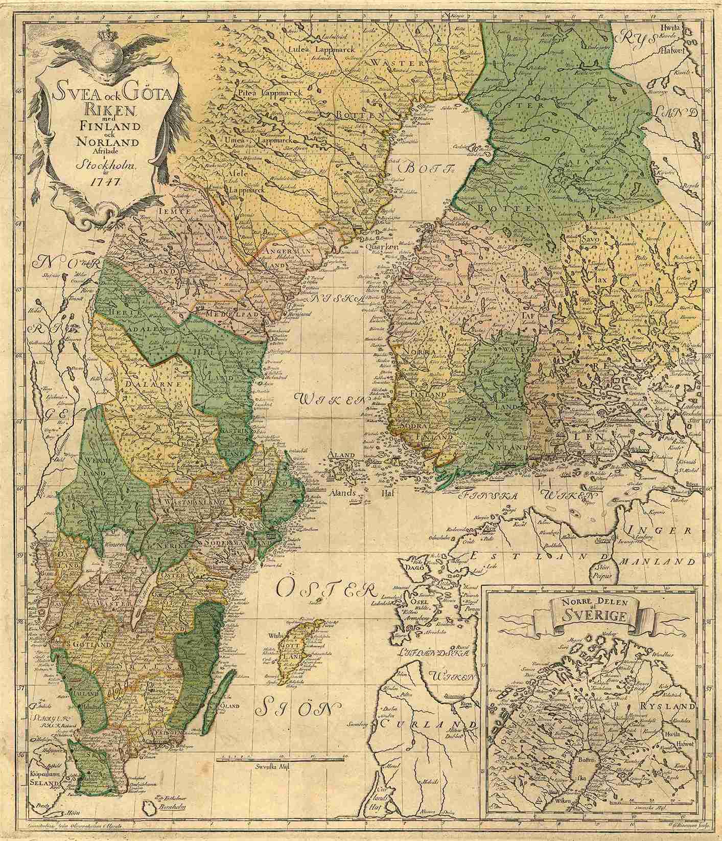 Присоединение Старой Финляндии. 1743