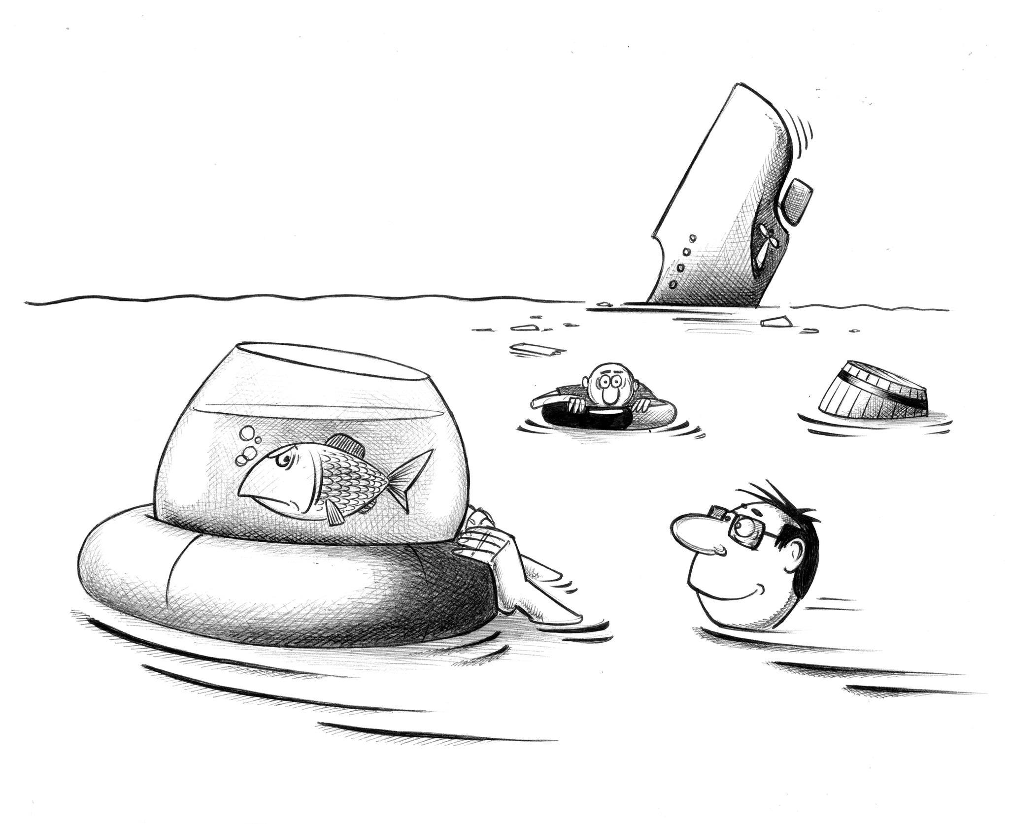 Если ваша жизнь потерпела кораблекрушение. Афоризм