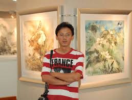 Хаоран Бай акварелист