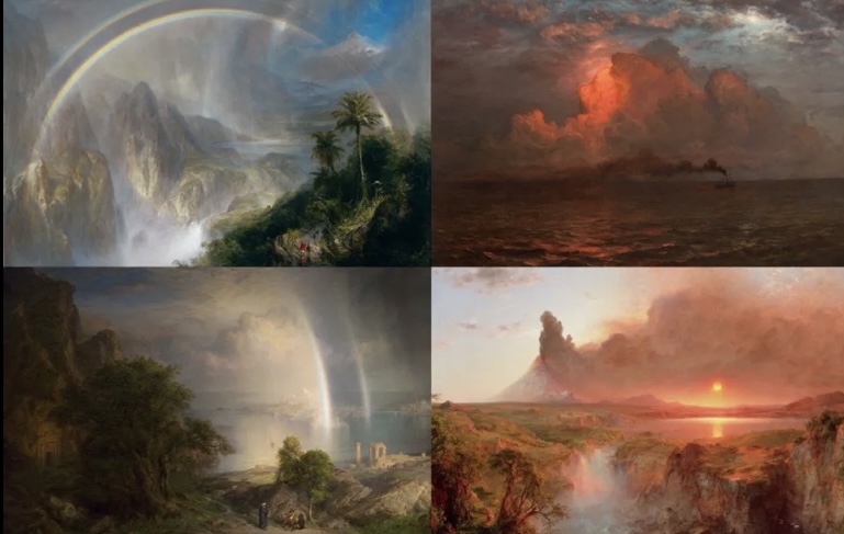 Изображение природы так как она ее чувствует