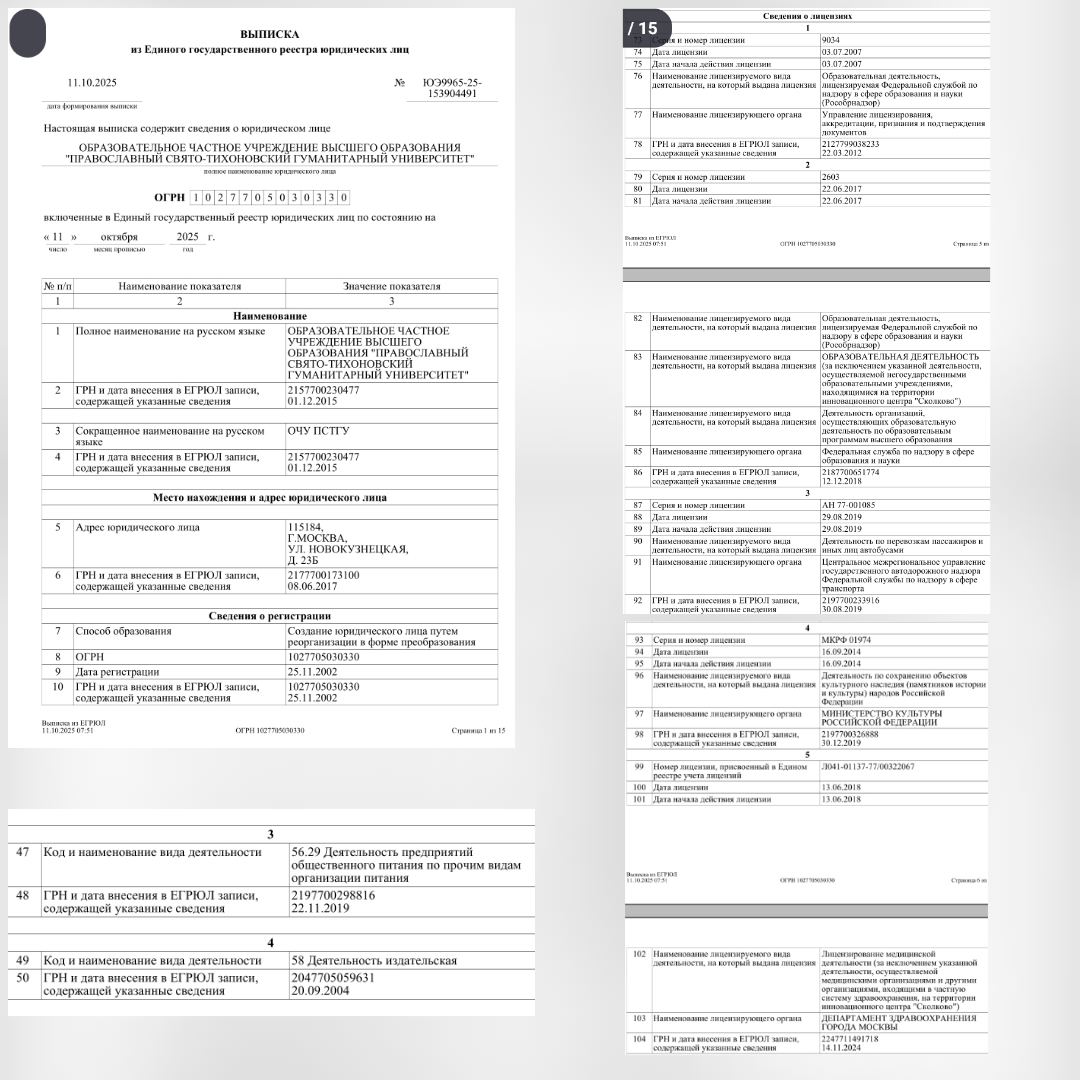 Нарушения ФЗ в Воробьёвской секте, Ч. 3