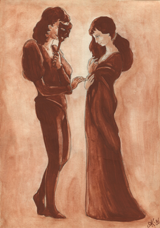 Книга Две музы. Мысли и максимы