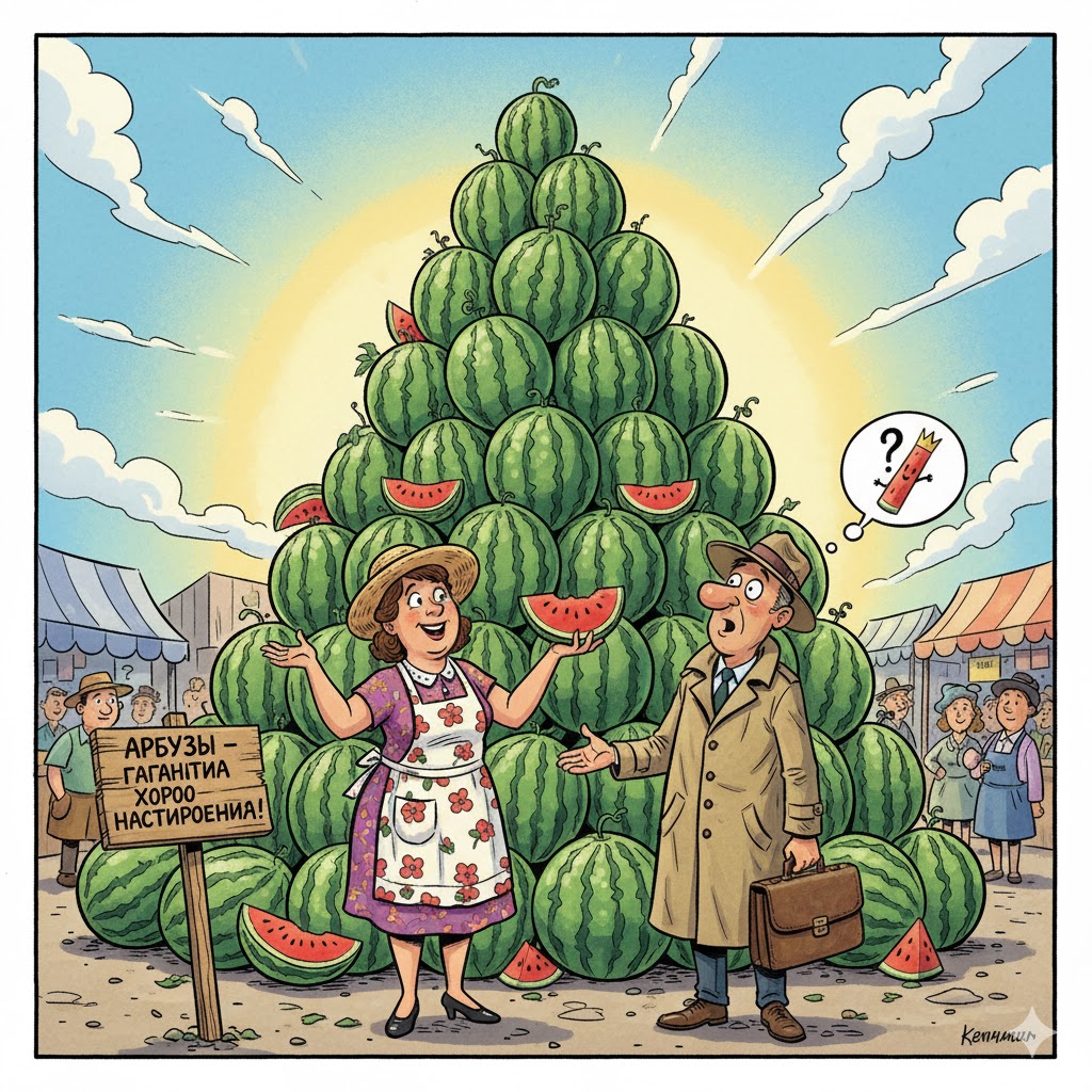 Продавцы арбузов