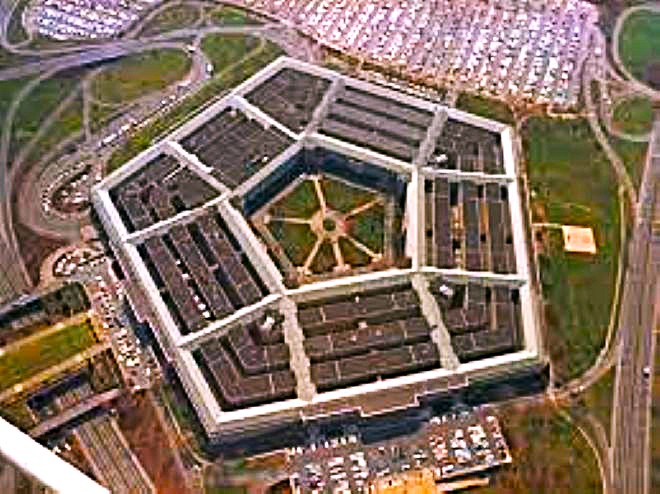 Cимвол воин Пентагон США Дональд Трамп 2025-2099