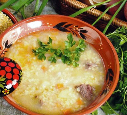 Крупяные супы