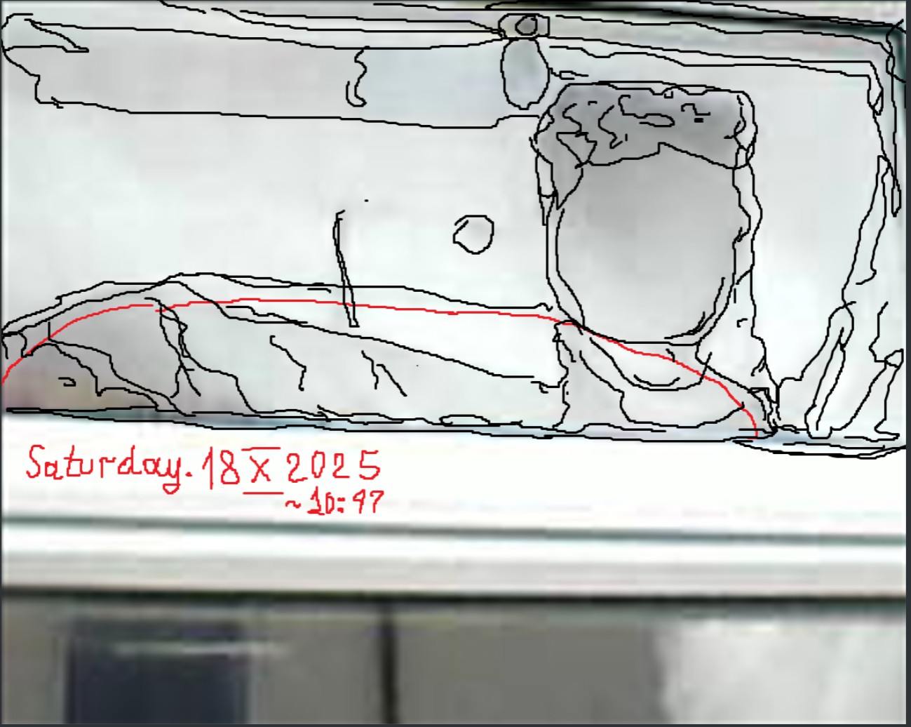 Sat 18 X 2025. Сб 18-10-2025. фото 8 обводка