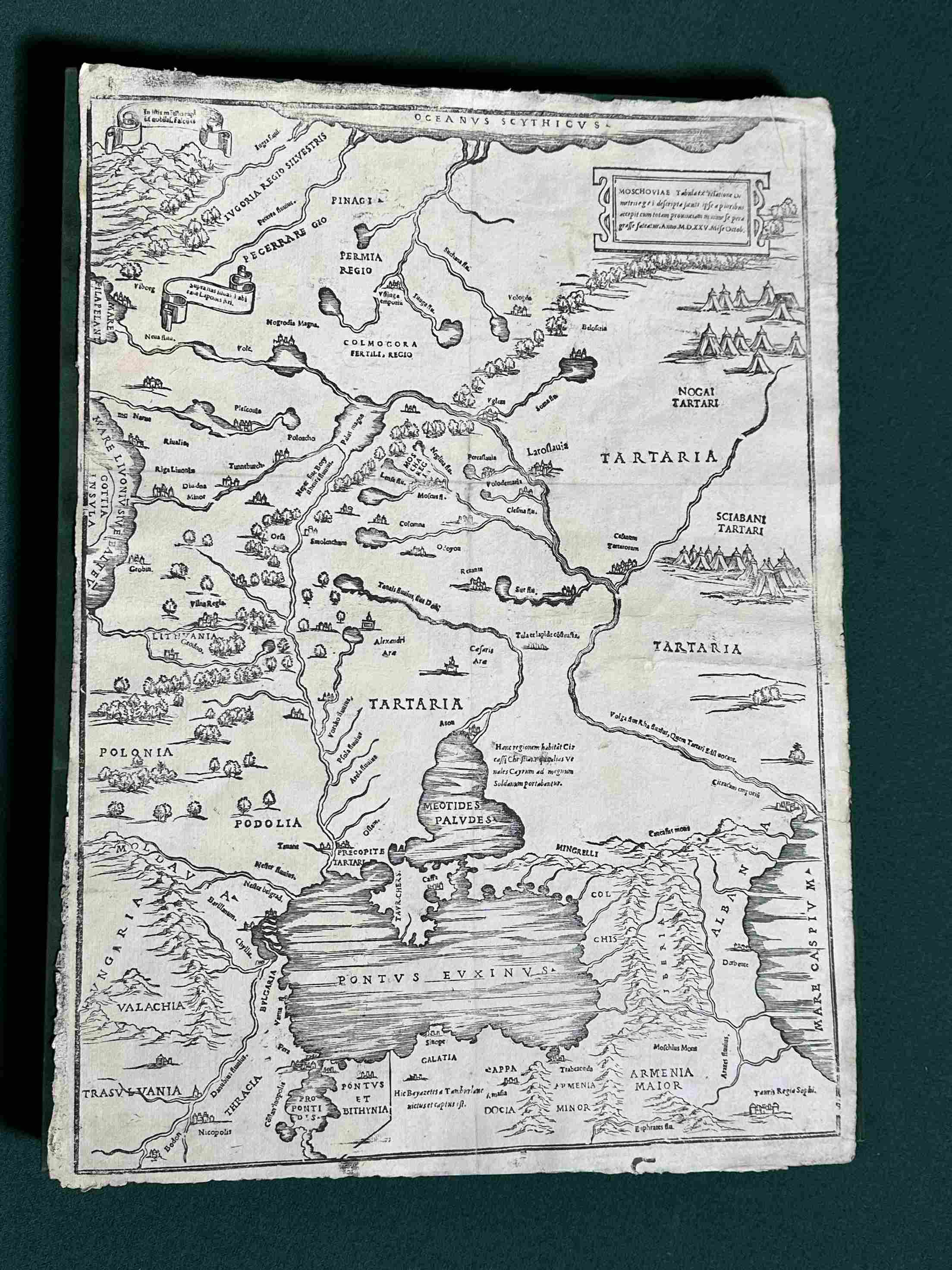 Ватикан и древнейший чертеж России. 1525