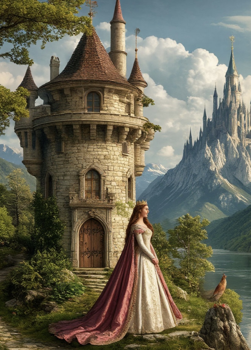 Стояла башня на горе. Песня