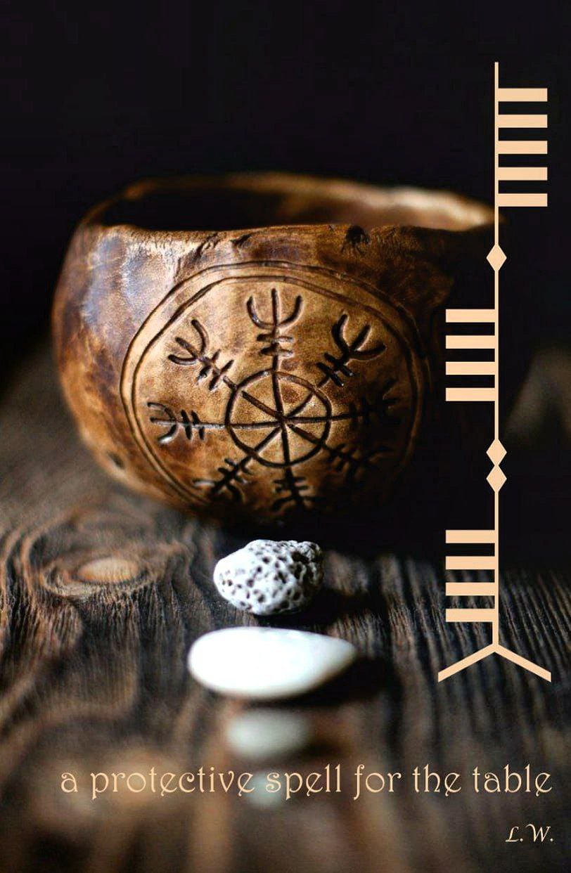 Ogamic a protective spell for the table