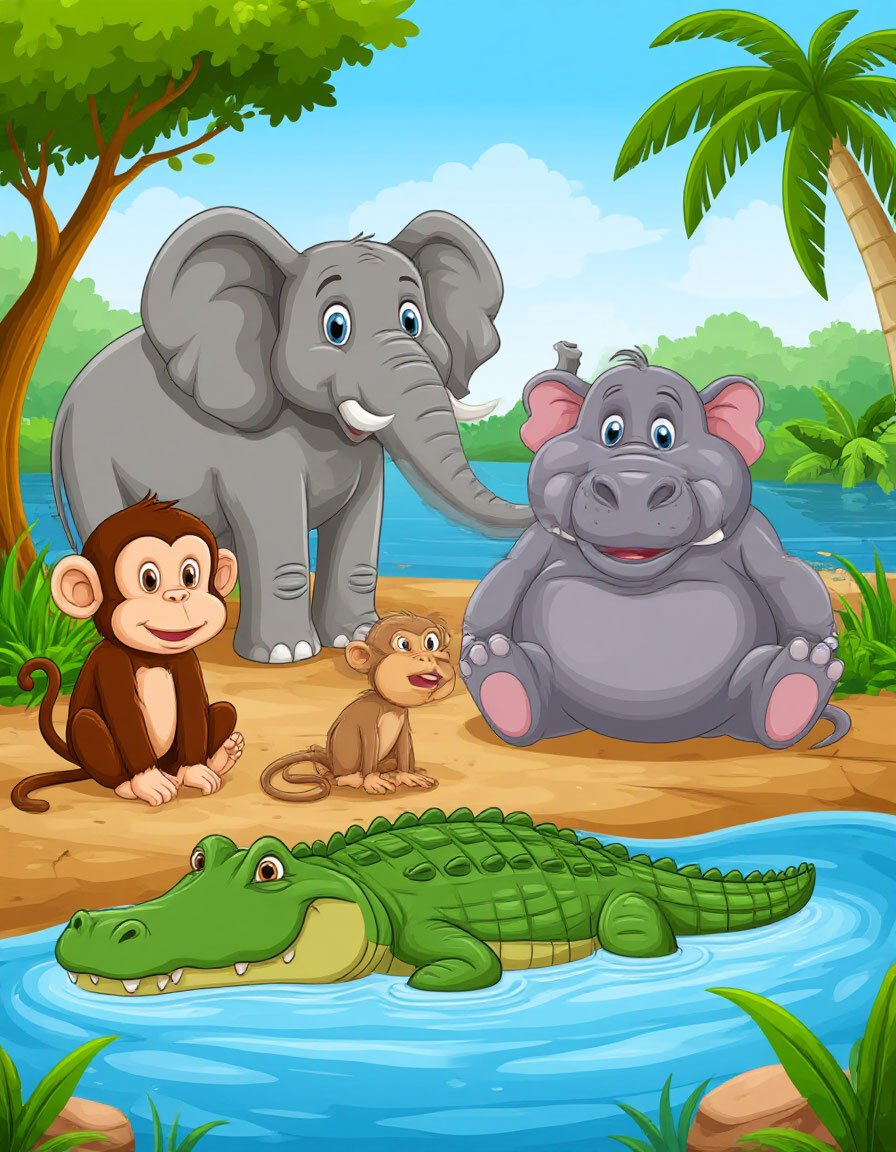 Добрый крокодил Котя