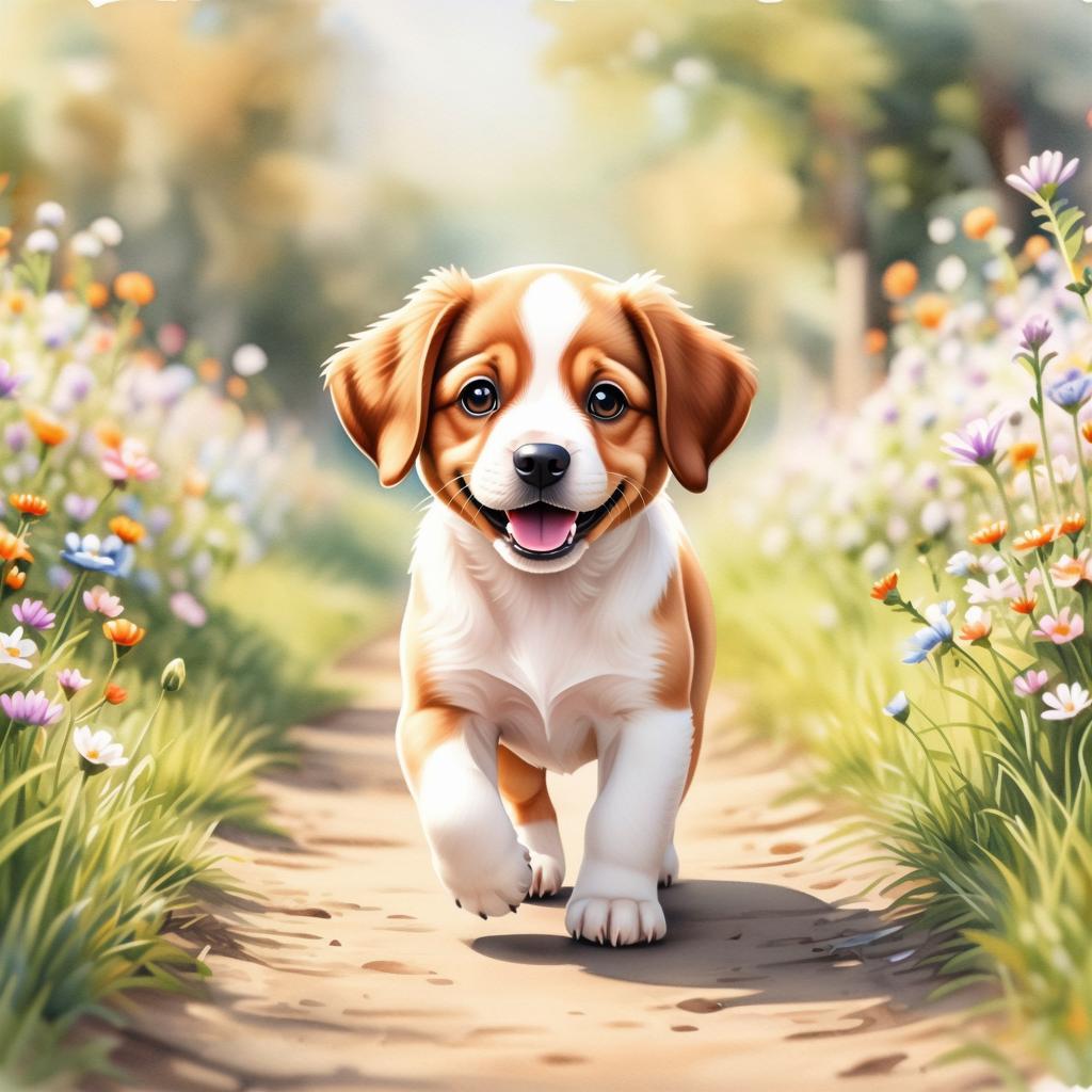 В Стране Детства наш щенок Дружок!