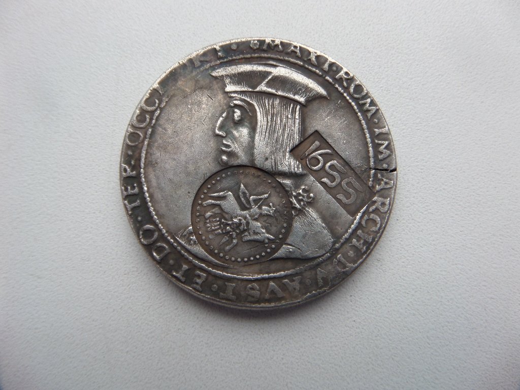 Клеймо 16SS в России на ефимках и их частях