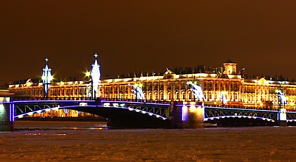 Шедевры града Петра. Дворцовый мост!