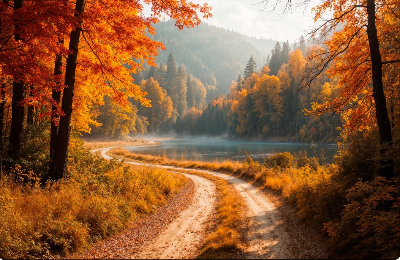 Пейзажные зарисовки. Стихи про осень