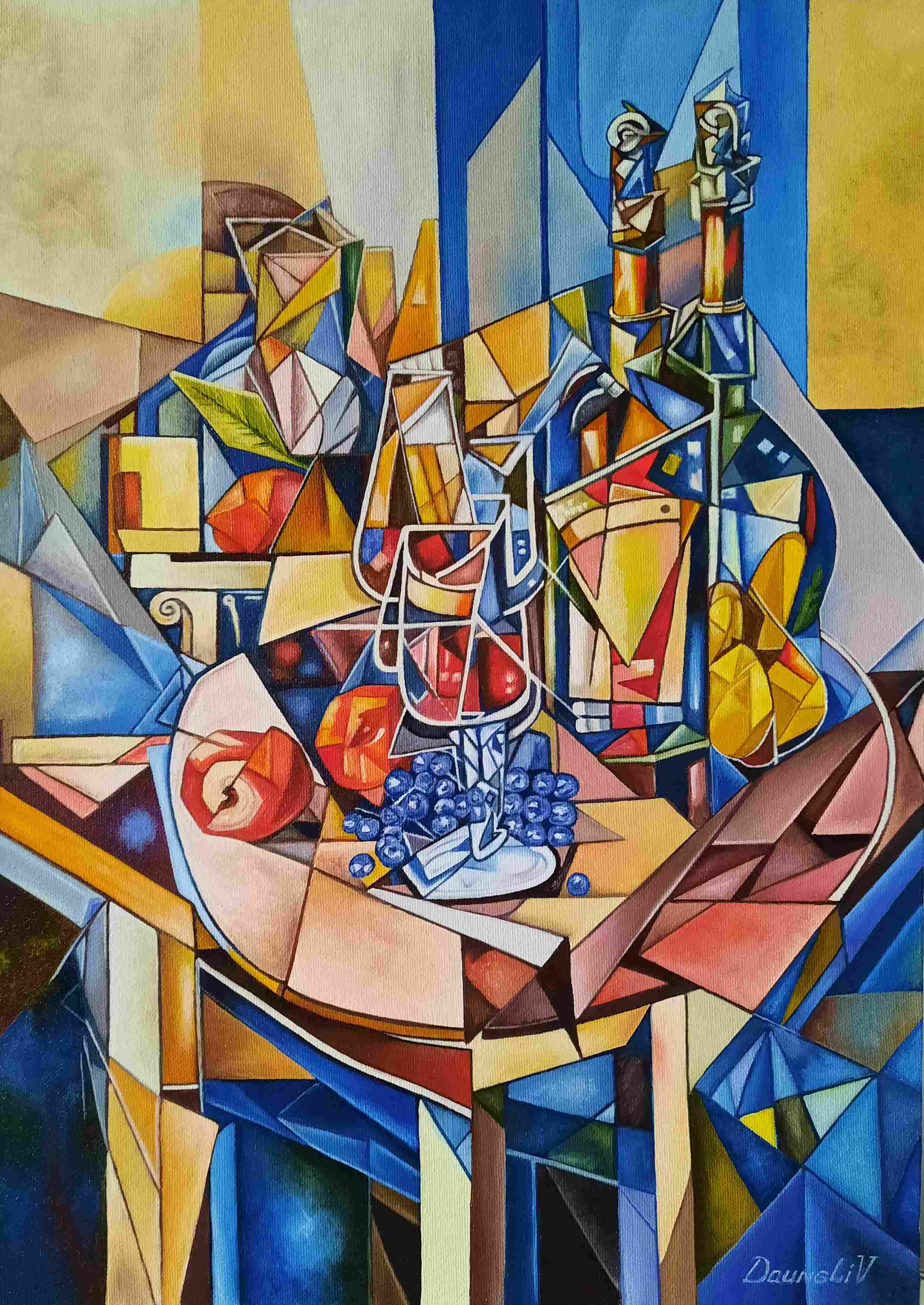 За обеденным столом