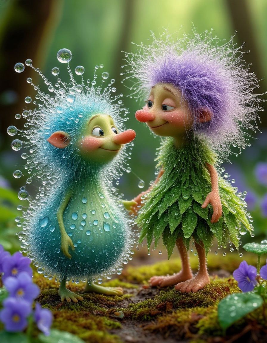 Сказка ко дню рождения про двух чудиков