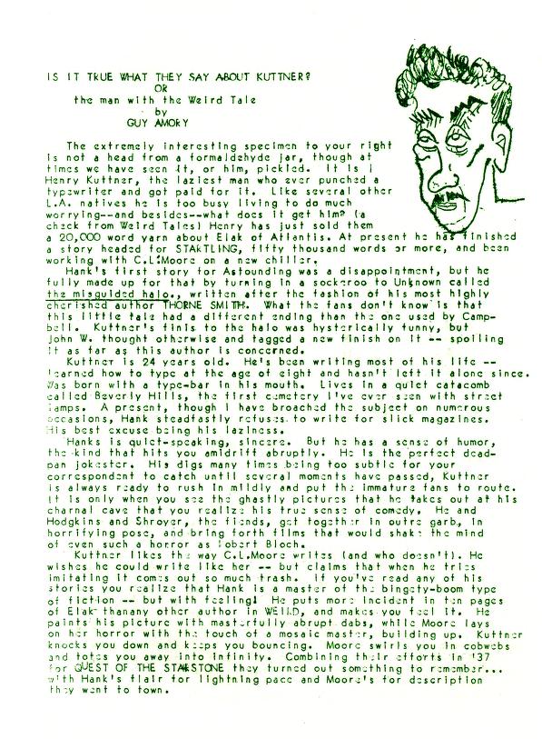 Рэй Брэдбери Правда ли то, что говорят о Каттнере?