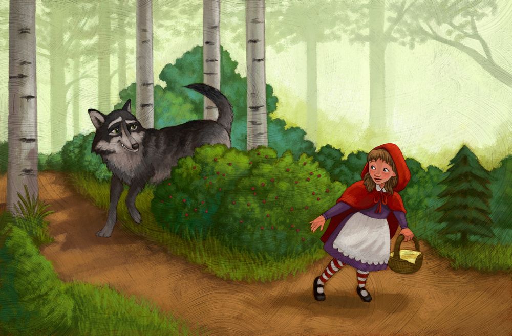 В Стране Детства- Красная Шапочка!