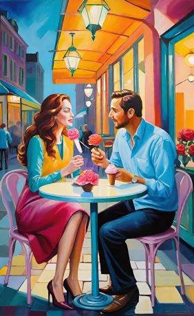 Вечер в кафе