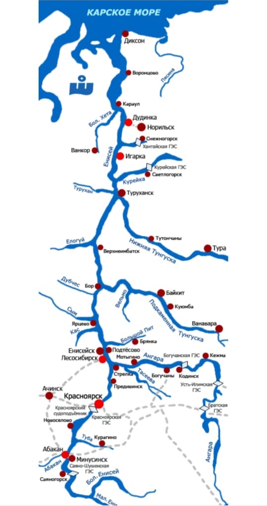 Фарватер Победы. Енисей