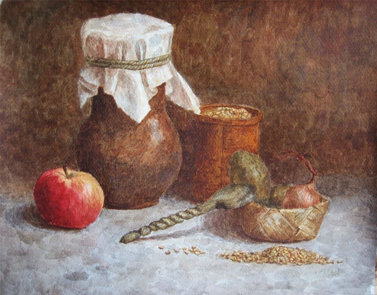 Победитель Чумы. VII. Крынка молока