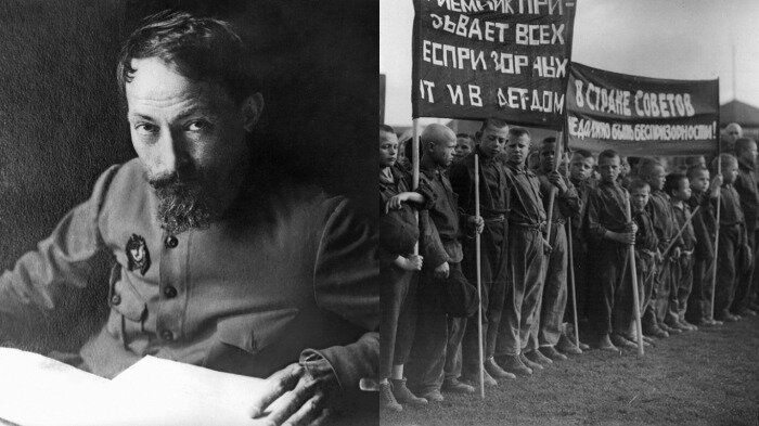 Дзержинский и дети беспризОръя!!! 5 частЪ