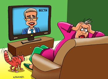 Язык из ящика. Басня