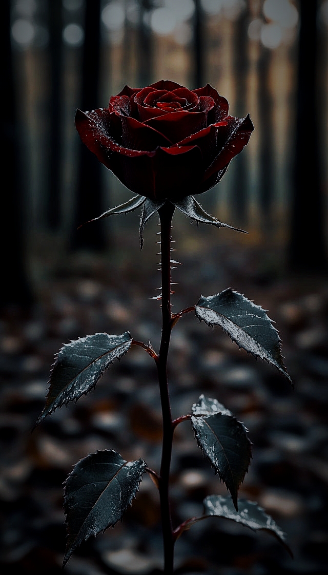 Серебряные иглы кровавой розы