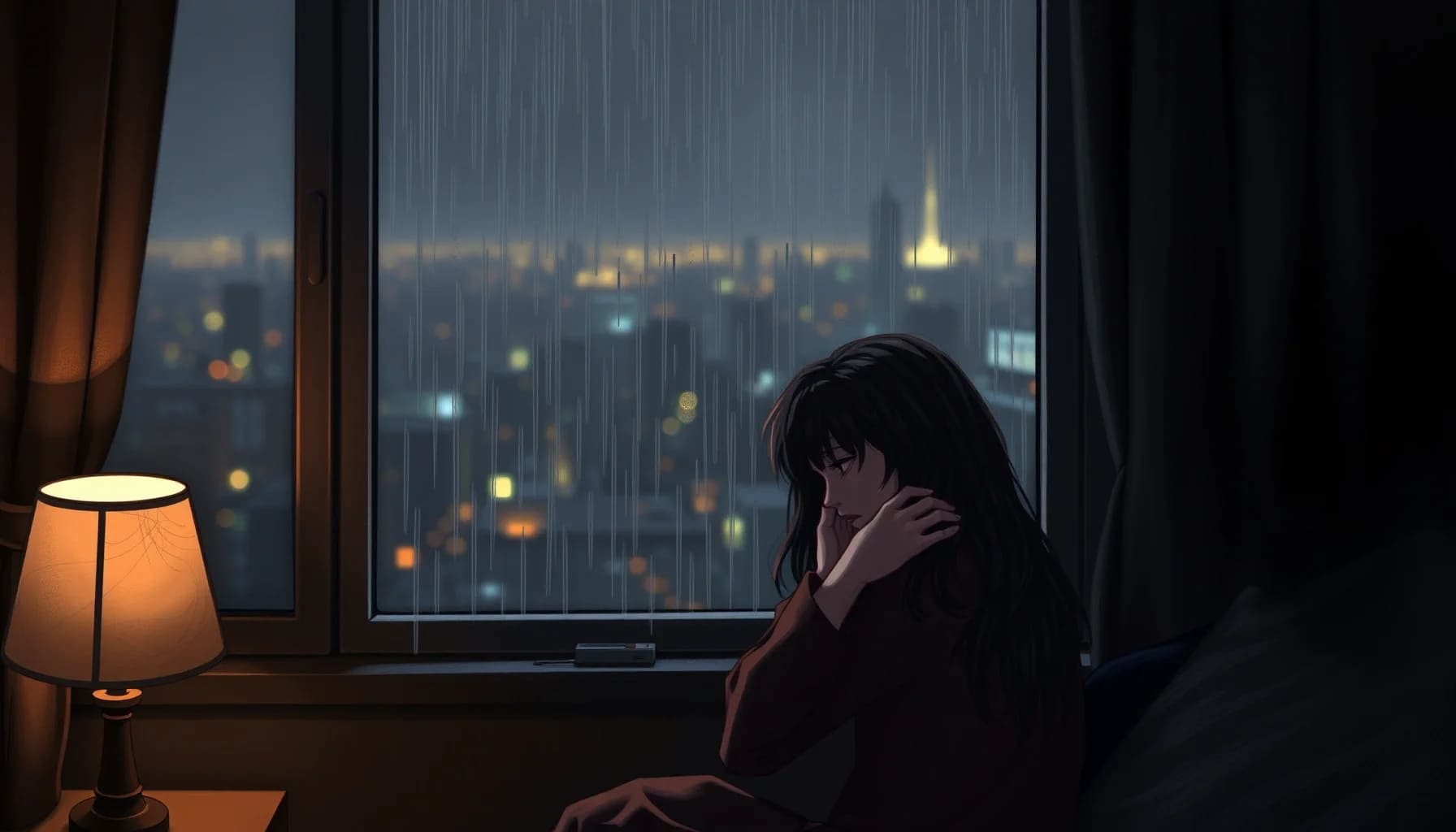 Под покровом дождливой ночи