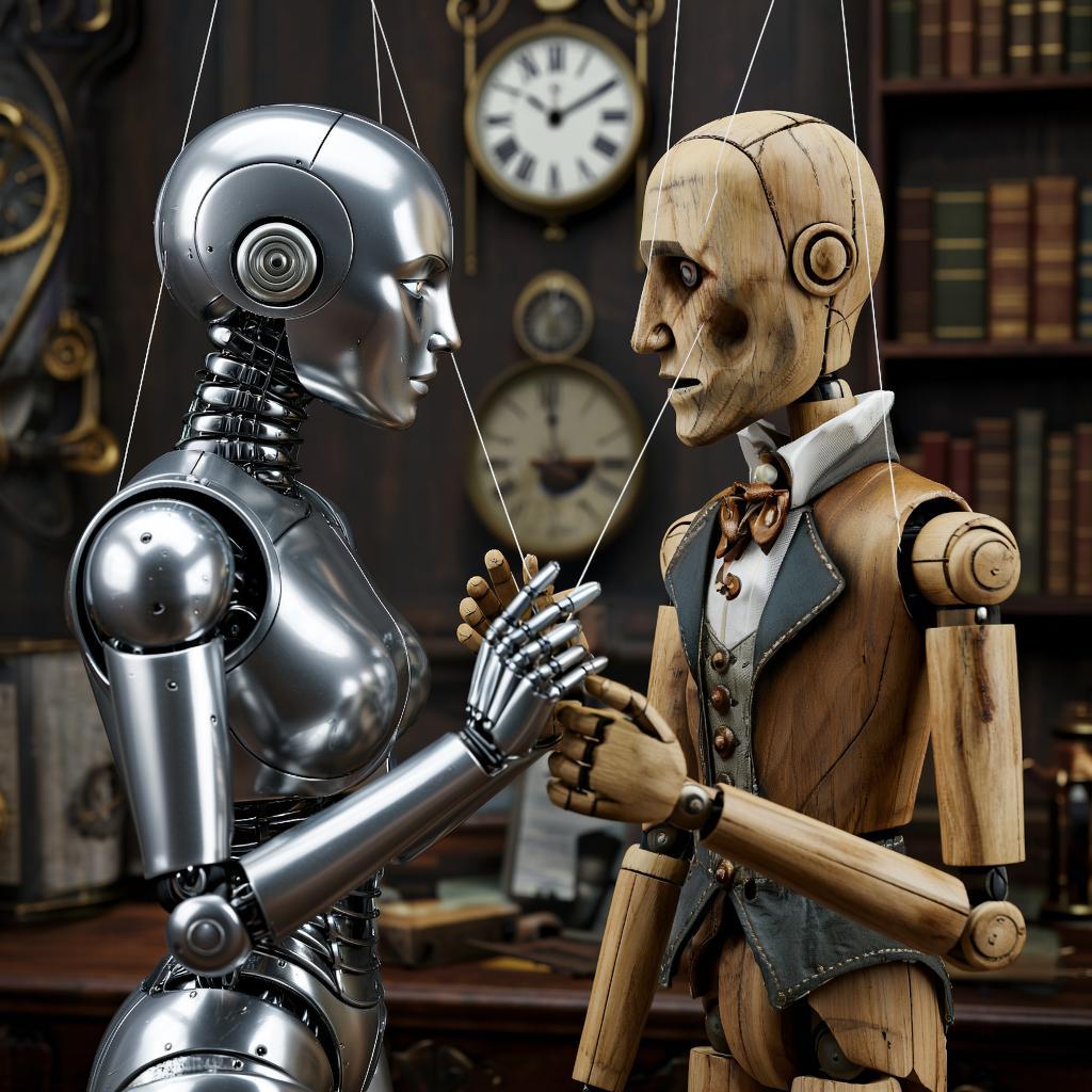 Деревянный человечек и новое сердце