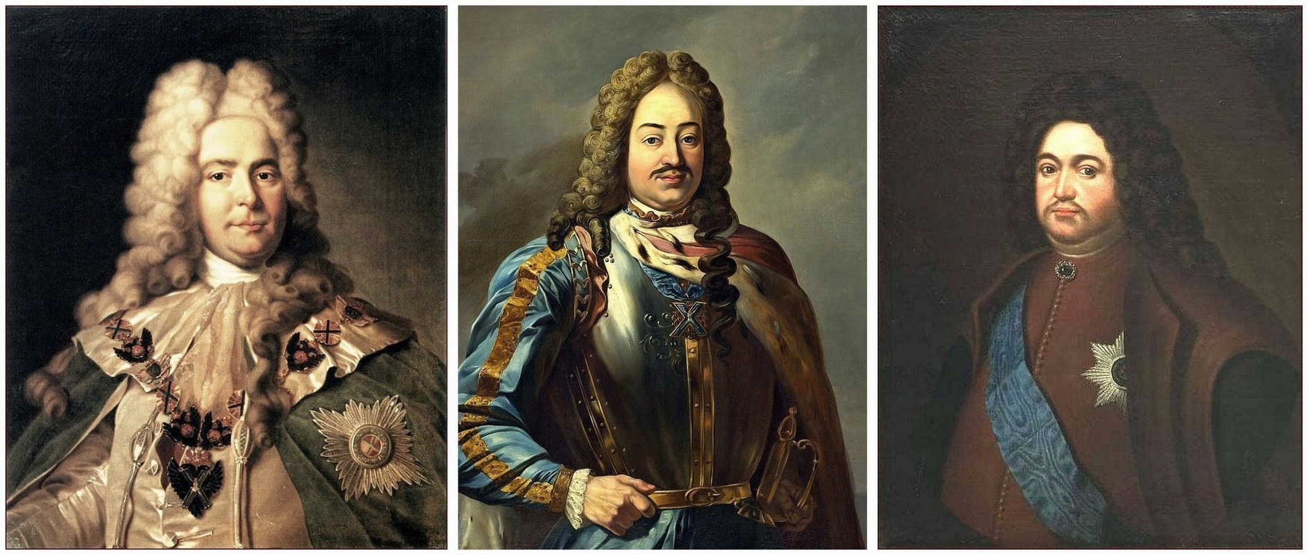 Сподвижники Петра I - Ягужинский, Лефорт, Головин