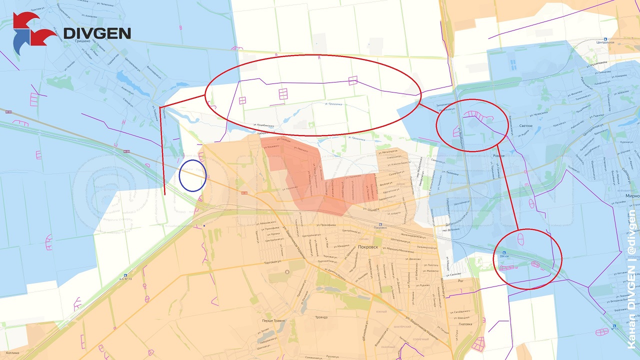 3 ноября. Агония Покровско-Мирноградской груп. ВСУ