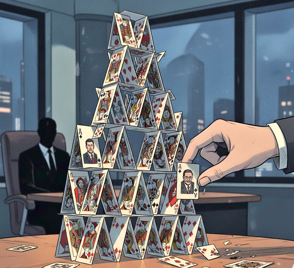 Карточный мир победил...