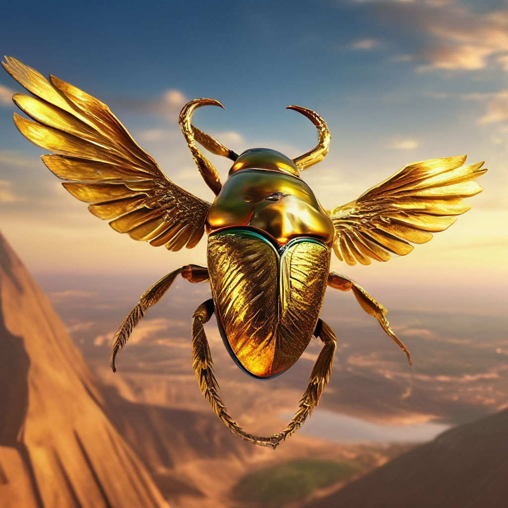 Золотой скарабей